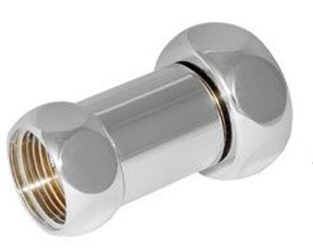 Муфта д/полотенцесушителя встречные хром ВН-ВН 1/2"*1"