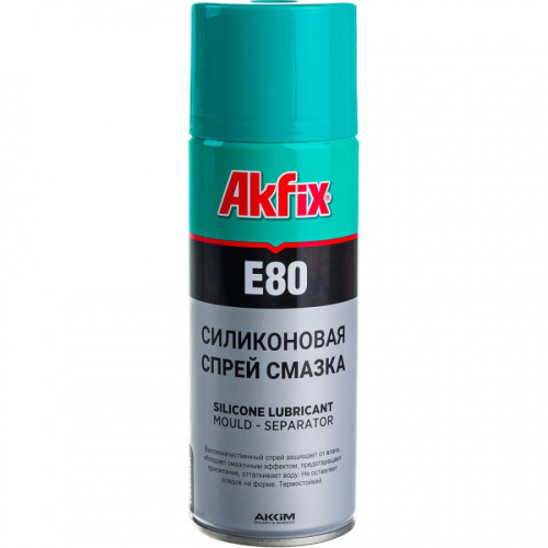 Силиконовая смазка Akfix E80 400мл.