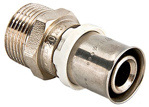 Соединитель пресс ф 20*3/4" нар.